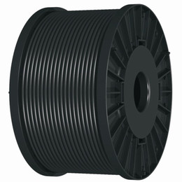 Black 2 Core Standard Fire Resistant Cable (1.5mm)