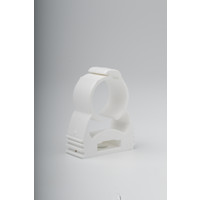 Fire Alarms, Fire Alarm Detectors, Aspirating Smoke Detection, Aspirating Pipe & Fittings, 25mm White Aspirating Pipe & Fittings, White 25mm ASD Fittings - White Pipe Clip 25mm