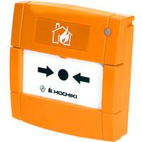 Fire Alarms, Manual Call Points - Hochiki ESP Addressable Smoke Vent Manual Call Point in Orange with SCI