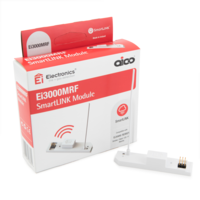 Fire Alarms, Domestic Smoke, Heat & CO Alarms, Aico 3000 Series, Mains Powered, 10 Year Lithium Batteries with Optional Wireless Interlink - Aico Ei3000MRF SmartLINK Module