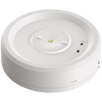 Emergency Lighting, LED Emergency Lighting, LED Emergency Downlights - Azelio Surface LED Emergency Downlight With Both Open Area & Escape Route Lenses