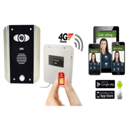 AES PRE2-4GE/AB | 1 Button WiFi/4G Video Entry Kit