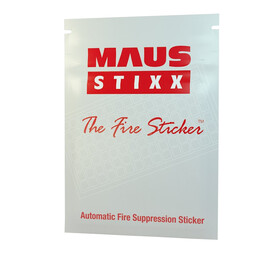 MAUS Stixx Fire Suppression Sticker