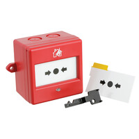 Fire Alarms, Manual Call Points - Eaton Cooper MBG817 Weatherproof Addressable Manual Call Point