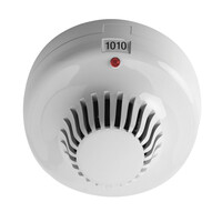 Fire Alarms, Fire Alarm Detectors, Addressable Detectors, Ziton ZP7 Addressable Detectors - Ziton ZP732-2P ZP7 Addressable Dual Detector (Optical & Heat) in Polar White