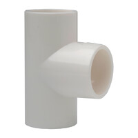 Fire Alarms, Fire Alarm Detectors, Aspirating Smoke Detection, Aspirating Pipe & Fittings, 25mm White Aspirating Pipe & Fittings, White 25mm ASD Fittings - 90 Degree Tee 25mm White Aspirating Pipe Fitting
