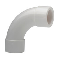 Fire Alarms, Fire Alarm Detectors, Aspirating Smoke Detection, Aspirating Pipe & Fittings, 25mm White Aspirating Pipe & Fittings, White 25mm ASD Fittings - 90 Degree Bend 25mm White Aspirating Pipe Fitting