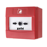 Fire Alarms, Manual Call Points, Conventional Call Points - Zeta CP4 Conventional Surface or Flush Manual Call Point