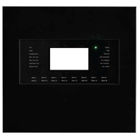Fire Alarms, Wireless Fire Alarms, Hyfire Static Wireless Fire Alarm System, Hyfire Wireless Fire Alarm Panels - Toccare Mini Lite Half Loop Touch Screen Control Panel