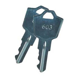 KAC SC087 Spare Keys for 3 Position Keyswitch, Pack of 6