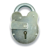 Fire Alarms, Fire Alarm Accessories, Document & Key Storage - Fire Brigade 51mm 2 Lever Old English Padlock