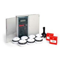 Fire Alarms, Fire Alarm Kits, 2 Wire Kits - Fike Twinflex Pro 2, 4 or 8 Zone Fire Alarm Kit