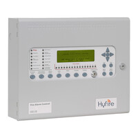 Fire Alarms, Wireless Fire Alarms, Hyfire Static Wireless Fire Alarm System, Hyfire Wireless Fire Alarm Panels - Hyfire Economy Single Loop 16 Zone Control Panel