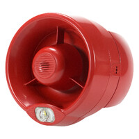 Fire Alarms, Wireless Fire Alarms, Hyfire Static Wireless Fire Alarm System, Hyfire Wireless Sounders & Beacons - Hyfire Wireless Wall Sounder VAD in Red or White