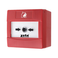 Fire Alarms, Manual Call Points - Zeta ZP4 Addressable Manual Call Point