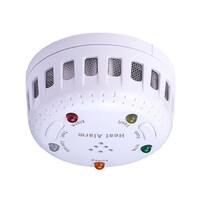 Fire Alarms, Domestic Smoke, Heat & CO Alarms, Battery Smoke, Heat & CO Alarms - Hispec Battery Operated Heat Detector