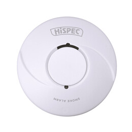 Hispec Battery Power Smoke Alarm With Wireless Interconnect