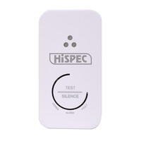 Fire Alarms, Domestic Smoke, Heat & CO Alarms, Hispec Battery Power Wireless Interconnectable Alarms - Hispec Battery Power Carbon Monoxide Alarm With Wireless Interconnect