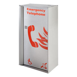 Lexicomm ViLX-OSA Type A Fire Telephone Handset with Stainless Steel Finish
