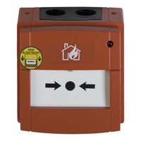 Fire Alarms, Manual Call Points - Ziton ZP7 Weatherproof Addressable Manual Call Point