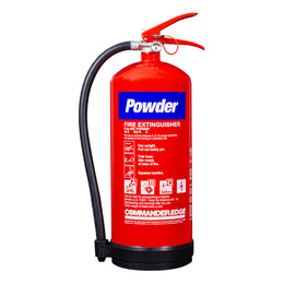 Commander 6kg ABC Dry Powder Fire Extinguisher