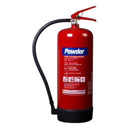 Commander 9kg ABC Dry Powder Fire Extinguisher