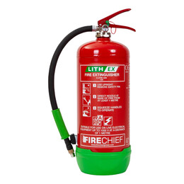 Lith-Ex 6 Litre Lithium Battery Extinguisher