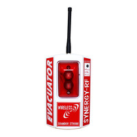 Fire Alarms, Standalone Fire Alarms, Wireless Site Alarms - Evacuator Synergy RF Sounder Strobe