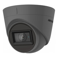 Security Equipment, CCTV, HikVision Turbo HD Analogue CCTV - HikVision 5 MP Audio Fixed Turret Camera in Grey
