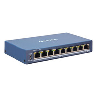 Security Equipment, CCTV, HikVision IP Network CCTV - HikVision 8 Port Fast Ethernet Smart POE Switch