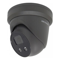 Security Equipment, CCTV, HikVision IP Network CCTV - HikVision 4MP 2.8mm AcuSense Fixed Turret Network Camera in Grey