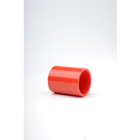 Fire Alarms, Fire Alarm Detectors, Aspirating Smoke Detection, Aspirating Pipe & Fittings, 25mm Aspirating Pipe & Fittings, Fittings - Plain Red ABS 25mm Socket