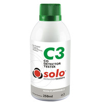 Gas Detection, Carbon Monoxide Detector Testing - Solo C3 Carbon Monoxide Detector Tester Aerosol 250ml